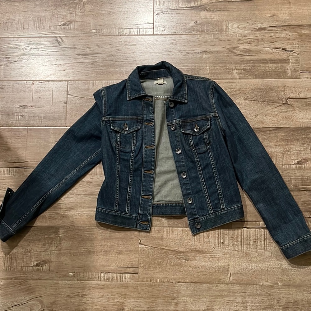 Lands end Jean jacket